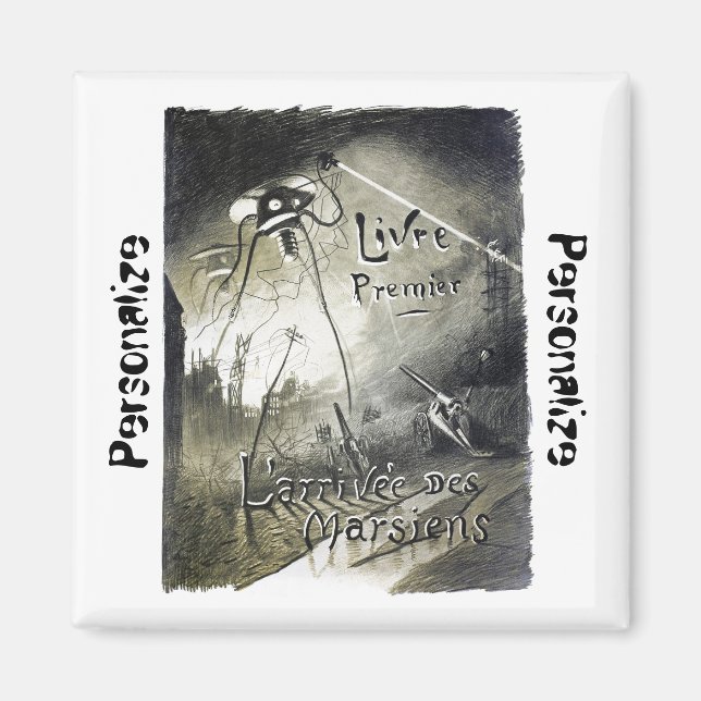 Vintagens invasionsmagnet magnet (Framsidan)