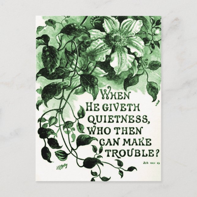 Vintagens jobbbibel, verse vykort (Framsida)