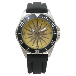 Vintagens kompass armbandsur