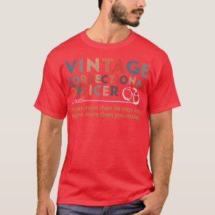 Vintagens korrektionsförrättare t shirt