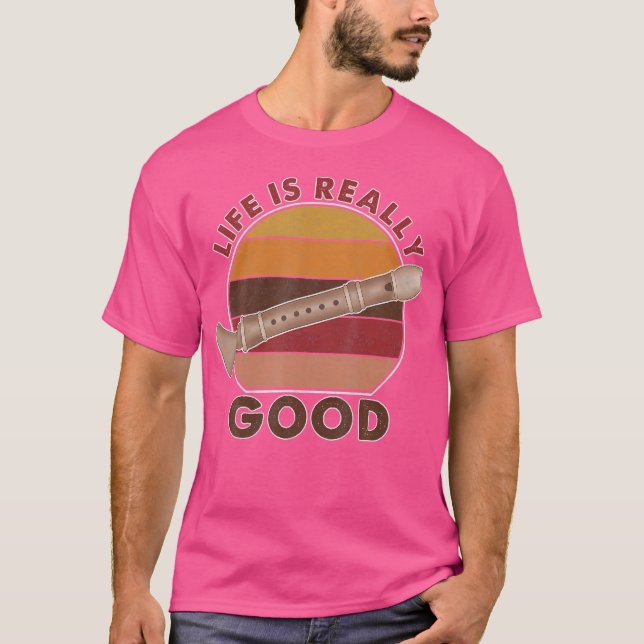 Vintagens livslängd är Brans flöjt T Shirt (Framsida)