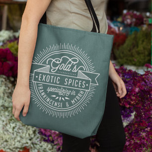 Vintagens Logotyp jul Tygkasse
