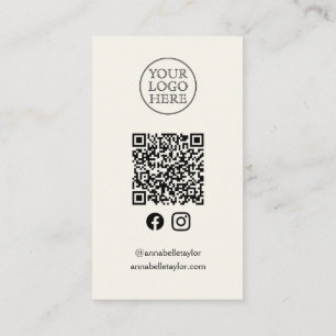 Vintagens Logotyp Visitkort