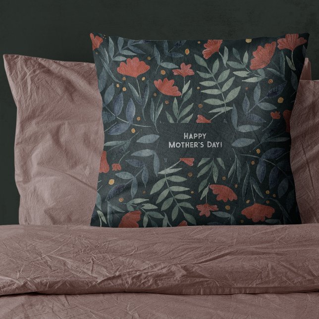 Vintagens magiska trädgård Mors dag Kudde (Skapare uppladdad)