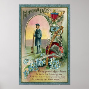 Vintagens minnesdag poster