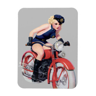 Vintagens motorcykelstift upp Retro Flexibel Magne Magnet