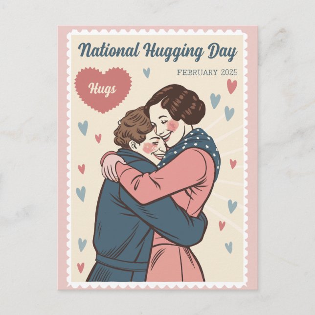 Vintagens nationella jaktdag helg vykort (Framsida)