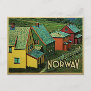 Vintagens Norge Vykort