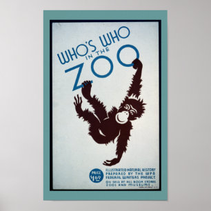 Vintagens nyckelzoo Poster