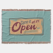 Vintagens öppna visitkort - retro cafe-garage