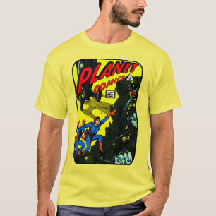 Vintagens planetTecknader T-Shirt