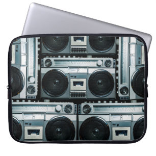 Vintagens radiobombox laptop fodral