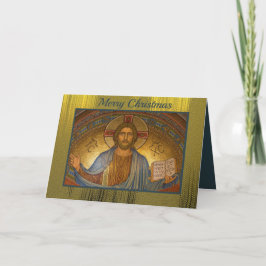 Vintagens Religiösa jul Helgkort