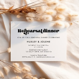 Vintagens repetitionsskript, repetitionsmiddag inbjudningar