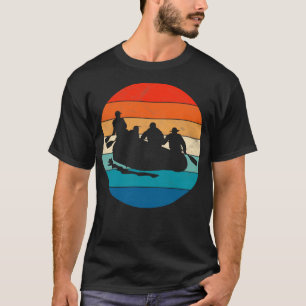 Vintagens retro-uppbyggnad t shirt