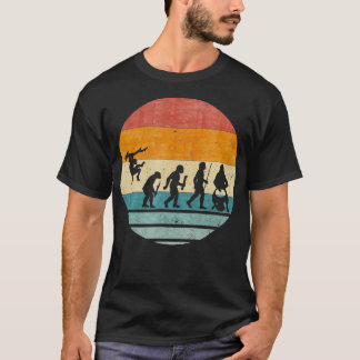 Vintagens retro-utveckling av Djembe Player Drumme T Shirt