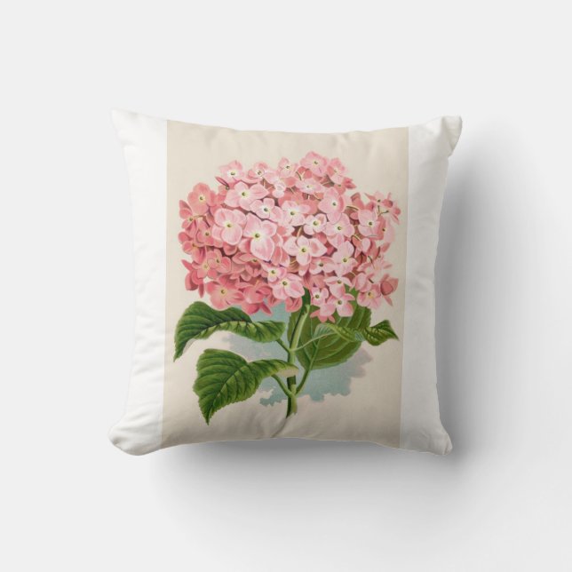 Vintagens Rosa, fyllning Kudde (Framsida)