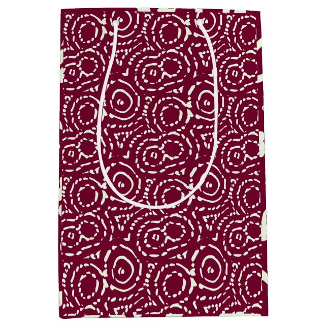 Vintagens Rosa Geometrisk Abstrakt (Framsidan)