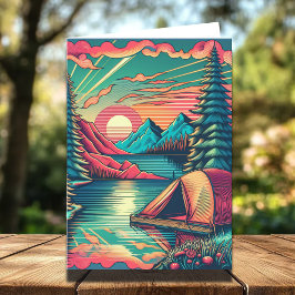 Vintagens Rosa och måltider Kort