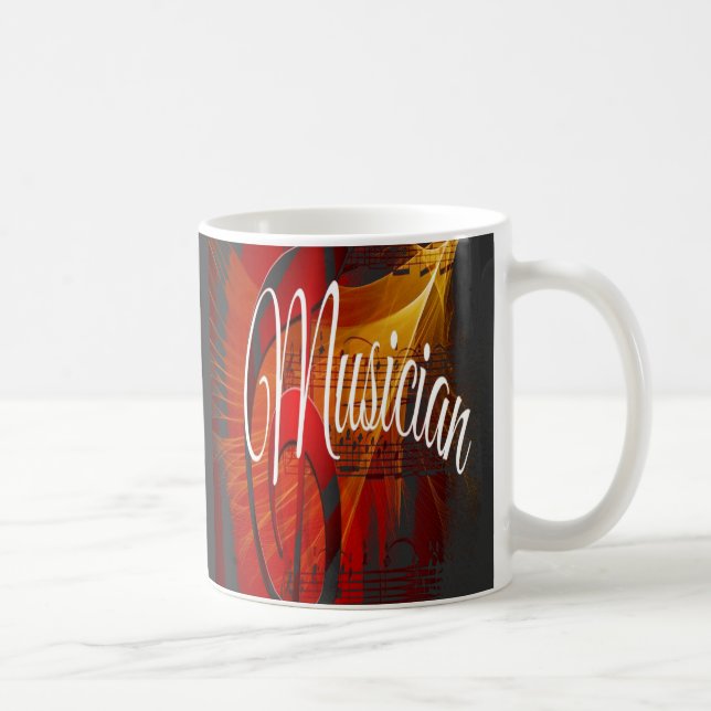 Vintagens rytmmusik kaffemugg (Höger)