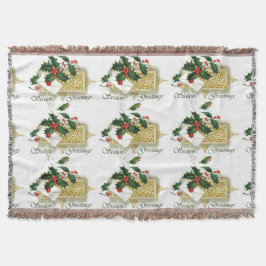 Vintagens Säsonhälsningar jul Mysfilt