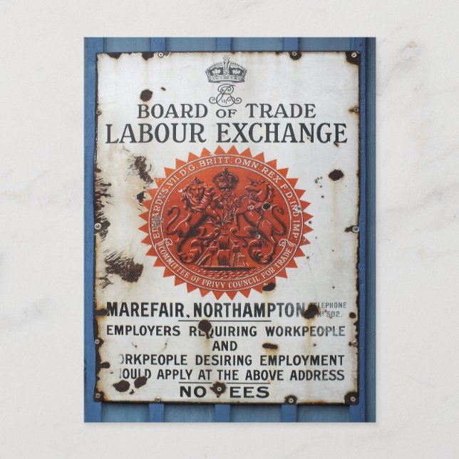 VINTAGENS SIGN VYKORT (Framsida)