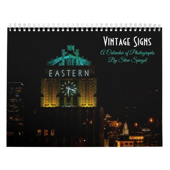 Vintagens signaturer - en fotokalender kalender (Omslag)
