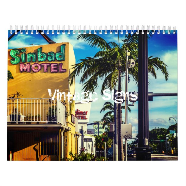 Vintagens signeringskalender kalender (Omslag)