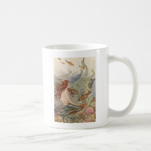 Vintagens Sjöjungfru Kaffemugg