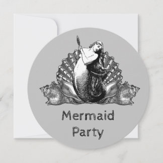 Vintagens Sjöjungfru med Seashells