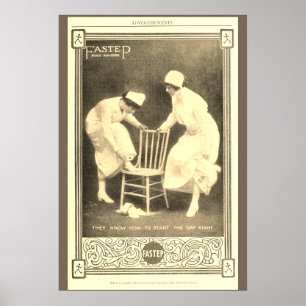 Vintagens sjuksköterska poster