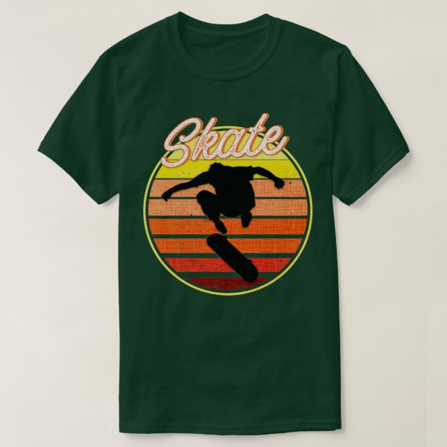 Vintagens Skater T Shirt (Design framsida)