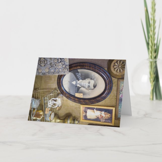 Vintagens sökning: Antikalarkivsamling Kort (Framsida)