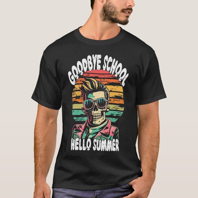 vintagens sommardag på hejen t shirt (Framsida)