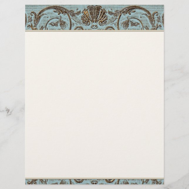 Vintagens styckebrevhuvud Återuppta andra sidan Brevhuvud (Framsida)