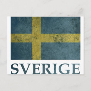 Vintagens Sverige Vykort
