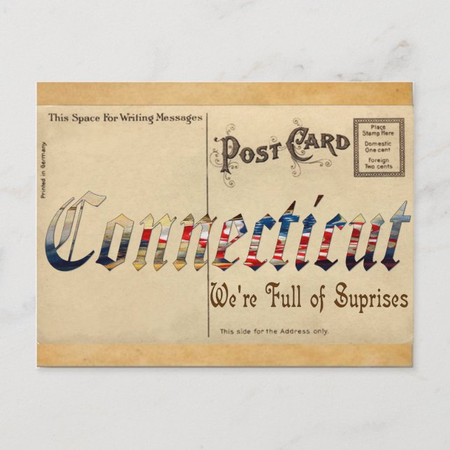 Vintagens syn på gamla vykort (Framsida)