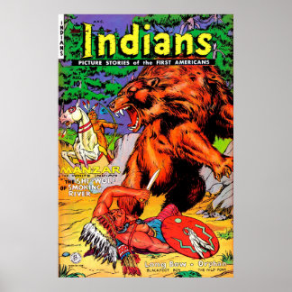 Vintagens Tecknad Cover Poster