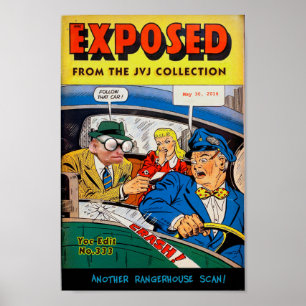 Vintagens Tecknad Cover Poster