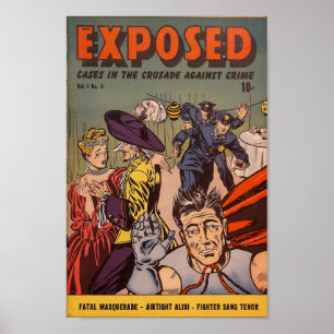 Vintagens Tecknad Cover Poster