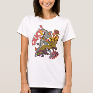 Vintagens Tecknad illustration av magasin T Shirt