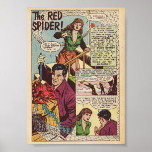 Vintagens Tecknad Poster