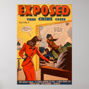 Vintagens Tecknad Poster