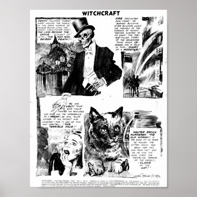 Vintagens Tecknad Poster (Framsidan)
