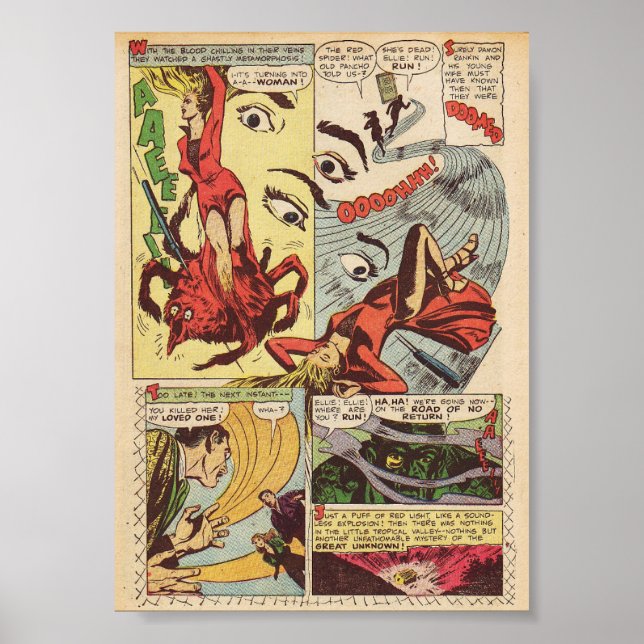 Vintagens Tecknad Poster (Framsidan)