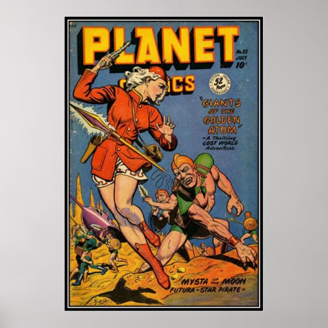 Vintagens tecknad - remsa poster (Framsidan)