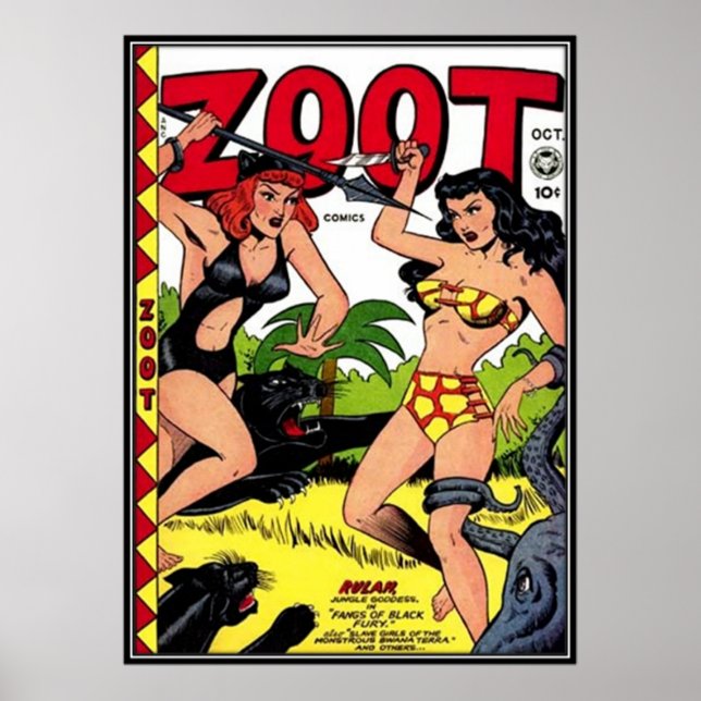 Vintagens tecknad - remsa poster (Framsidan)