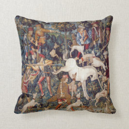 Vintagens tekoni Skriv ut jakt på Unicorn Pillow Kudde