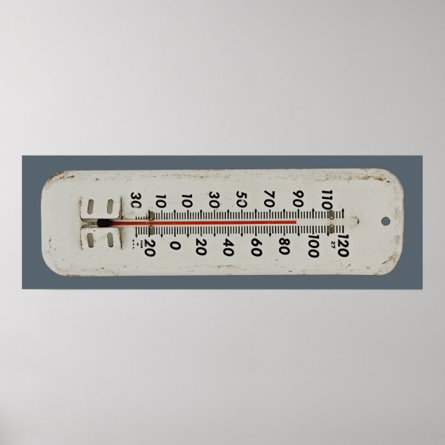 vintagens termometer poster (Framsidan)