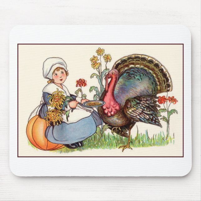 vintagens thanksgiving musmatta (Framsidan)